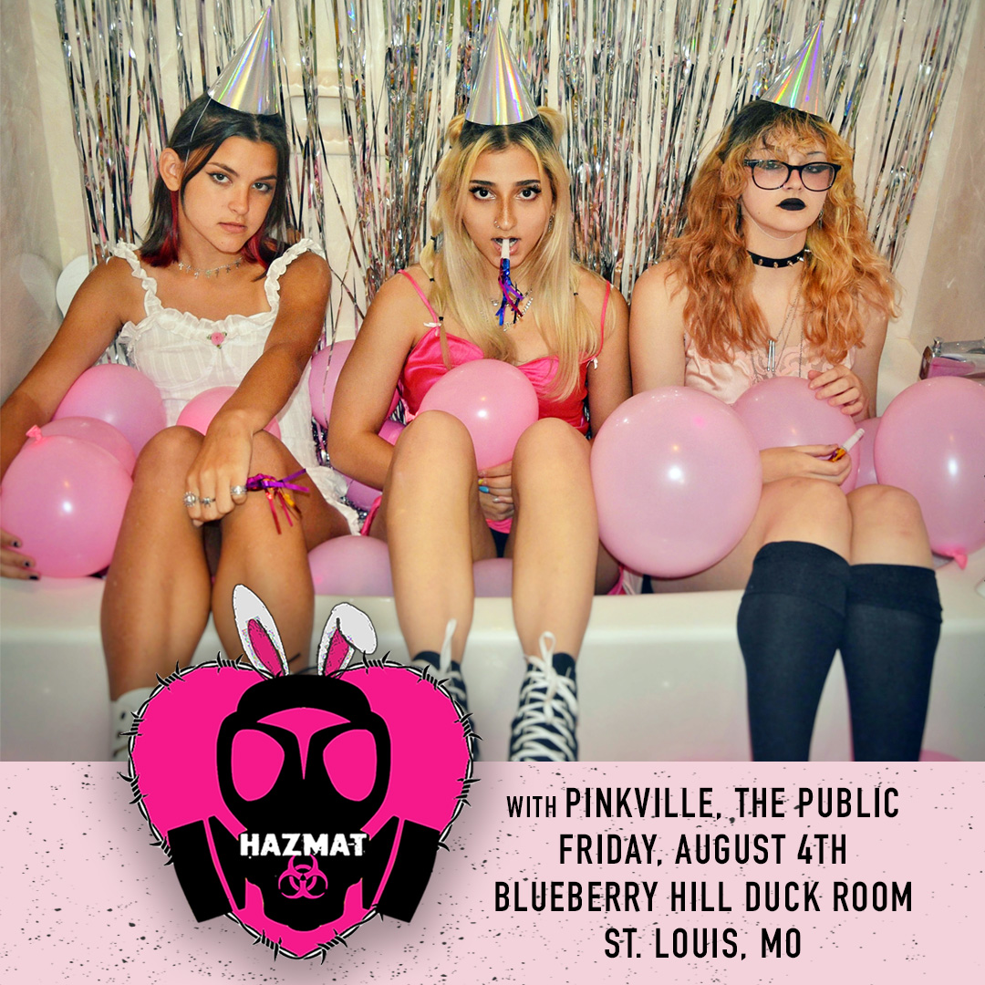 JUST ADDED / ON SALE NOW!
<a href="/hazmatstl/">hazmat</a> at Blueberry Hill Duck Room |8.4|
with Pinkville, The Public
More info + RSVP: tinyurl.com/5n86k79b
Get 🎟's: tinyurl.com/yc2kube4