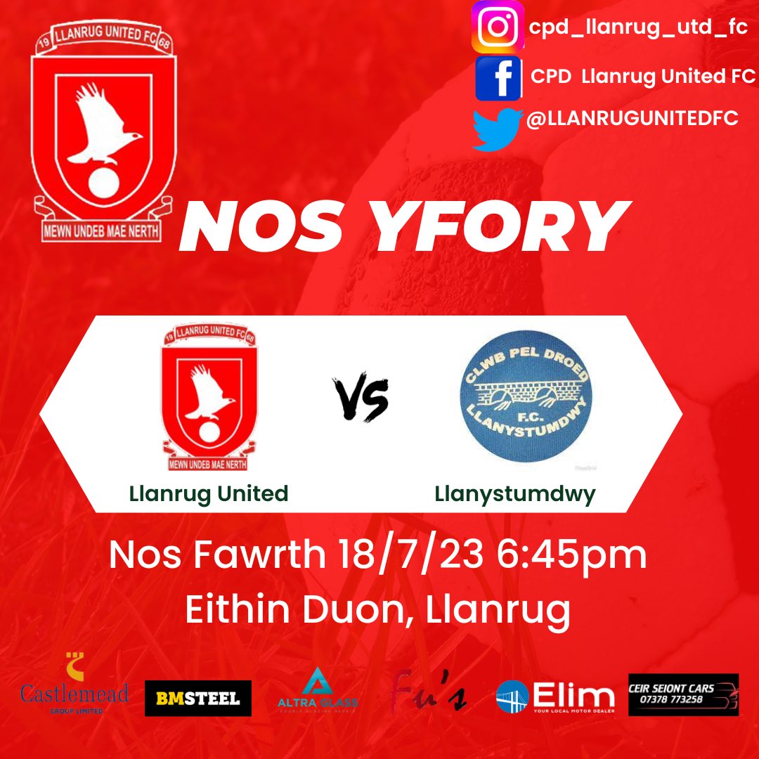 LLANRUG UNITED FC tweet media