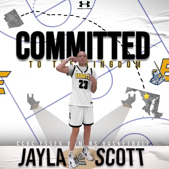 Welcome to the ⭕️.. Jayla Scott is a 6'2 forward from Arizona and was one of the state's best players at Vista Grande High School.. Jayla was region player of the year and is the all time leading scorer for girls and boys in program history!! #ThatsBall⭕️