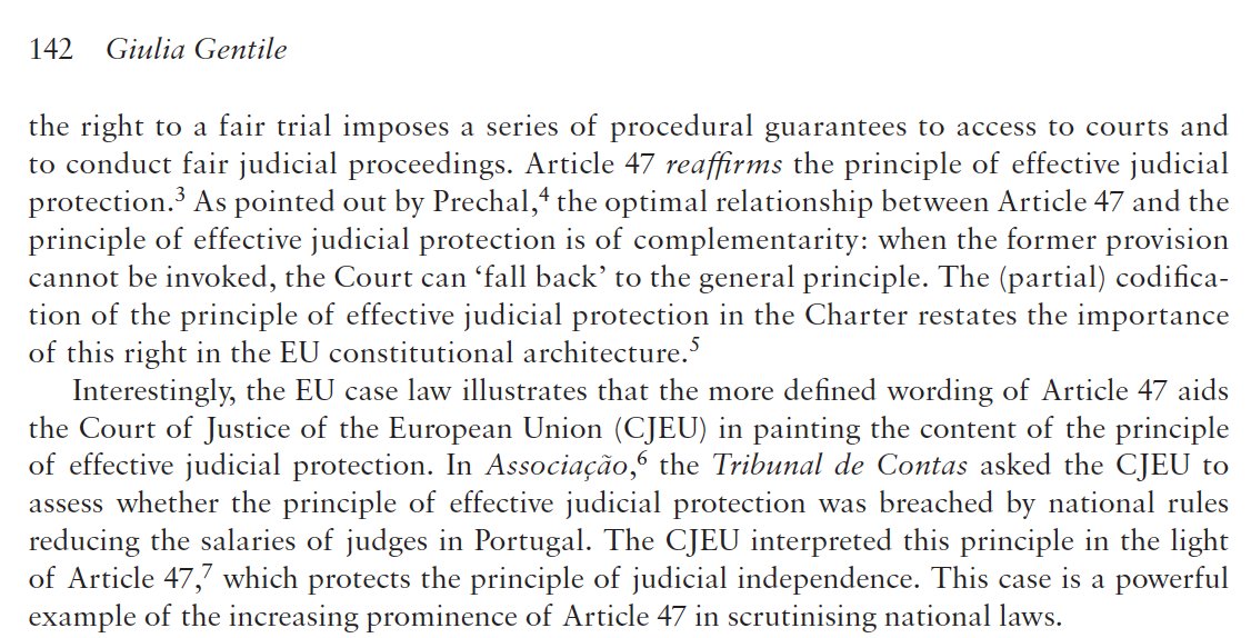 Great to see this volume published! I have contributed with a chapter on the impact of Article 47 of the #EUCharter in dispensing and shaping the idea of #justice and #constitutionalessentialism in the EU
