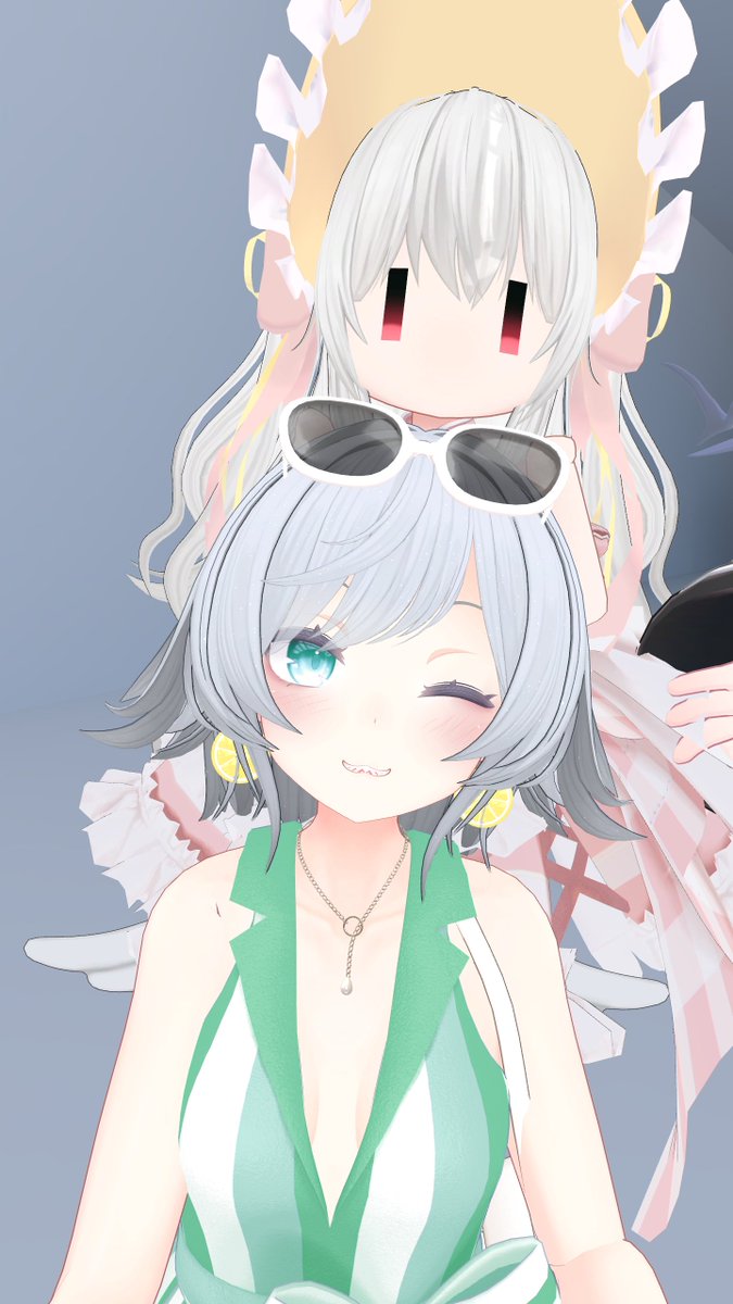 「きょうのぶいちゃしゃしん!」|えしりあのイラスト
