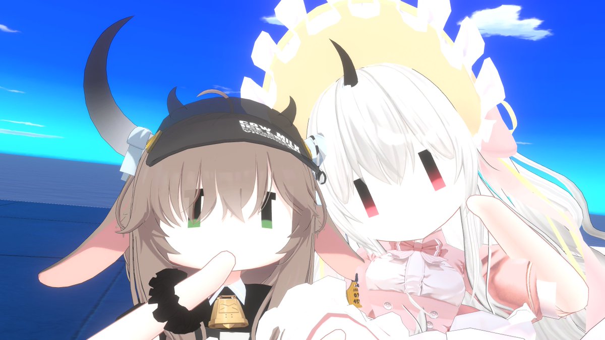 「きょうのぶいちゃしゃしん!」|えしりあのイラスト