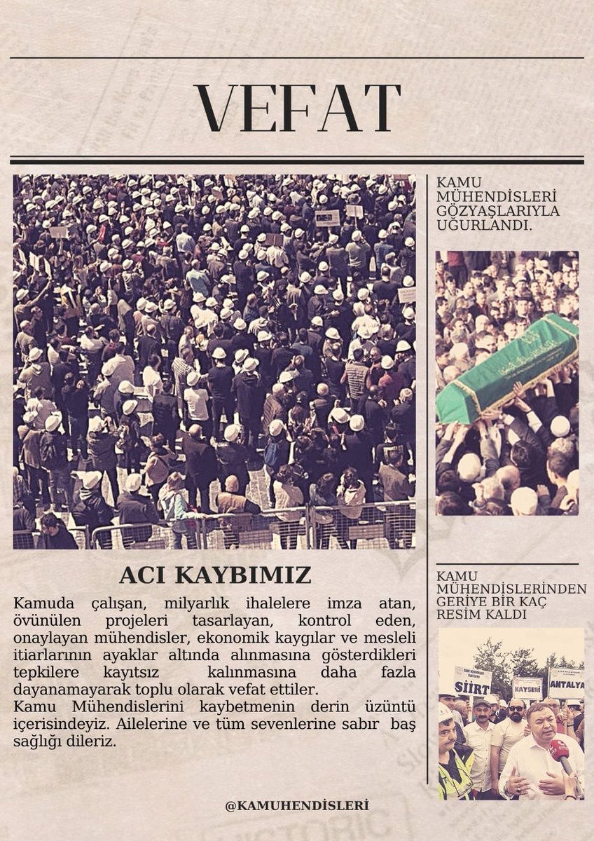mehmetacar_tr's tweet photo. 📌Acı Kaybımız
“Mühendislik” ebedi hayata göç etti.
Allah rahmet eylesin. 

#MühendislikÖldü https://t.co/oCYrucAuMp