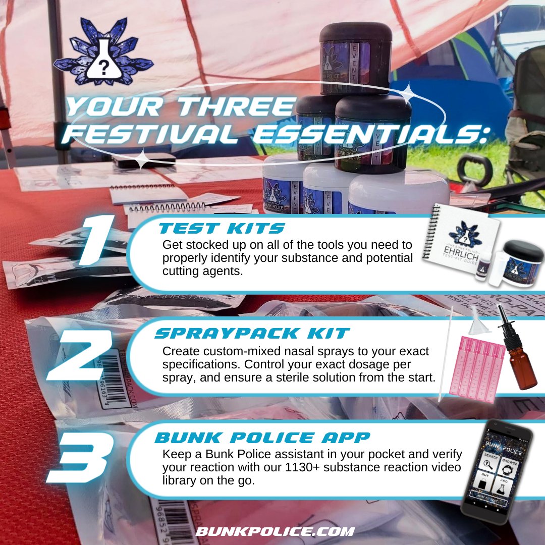 Bunk Police on Twitter "Before heading off to your next fest, make