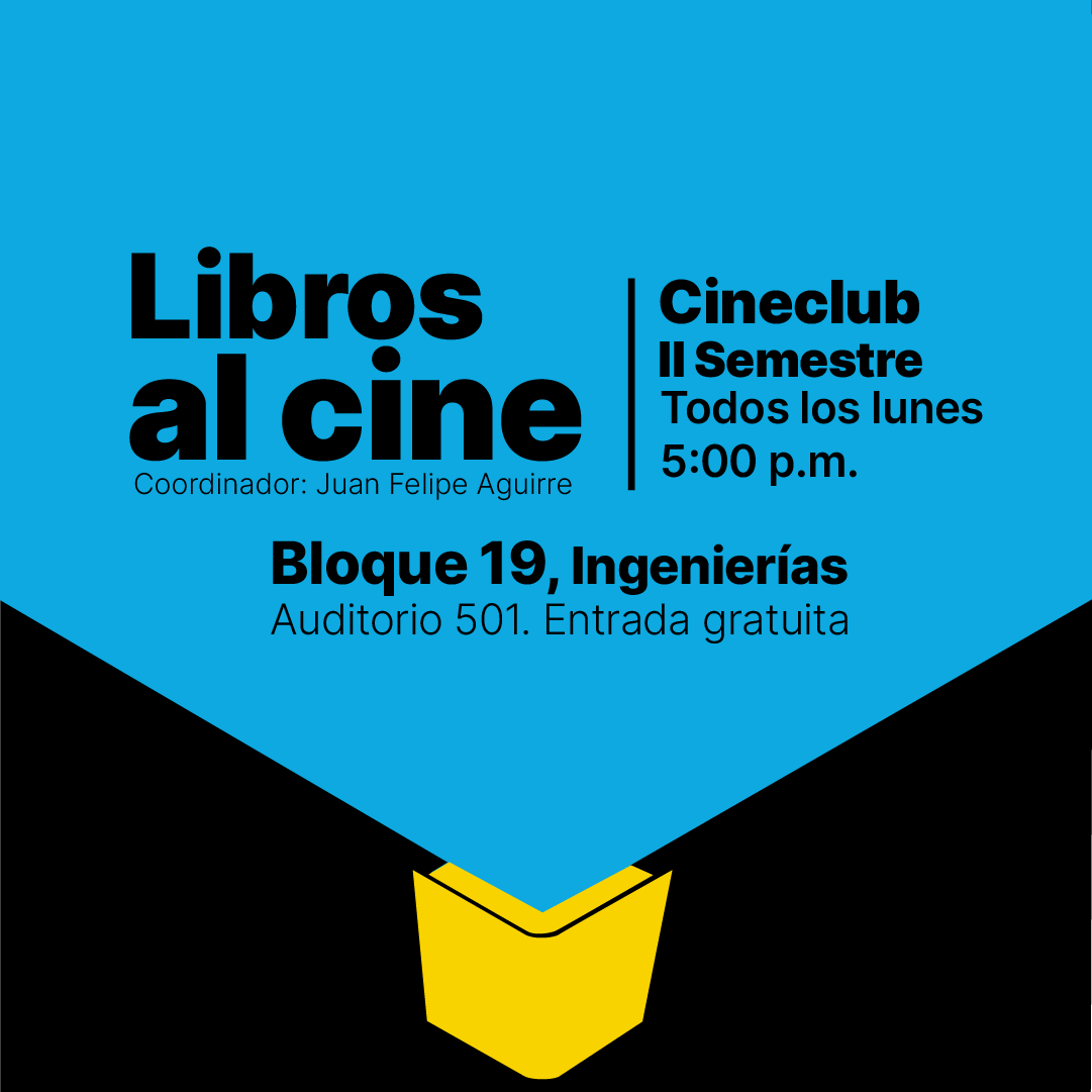 EAFIT's tweet photo. 🎟️Este espacio, que tiene entrada gratuita y se realiza todos 📅los lunes del semestre a las 5:00 p.m., en el auditorio 501 del 📍Bloque 19 (Ingenierías), comienza este 17 de julio con el filme 📽️El halcón maltés (John Houston, 1951), una adaptación en la pantalla grande de la icónica novela policiaca de Dashiell Hammett que lleva el mismo nombre. Y cada semana presentará producciones basadas en libros, como Muerte en el Nilo, Otelo, El cartero llama dos veces o Carrie, entre otras.

🔎Conoce toda la programación de este ciclo y prográmate 📽️👇🏽
