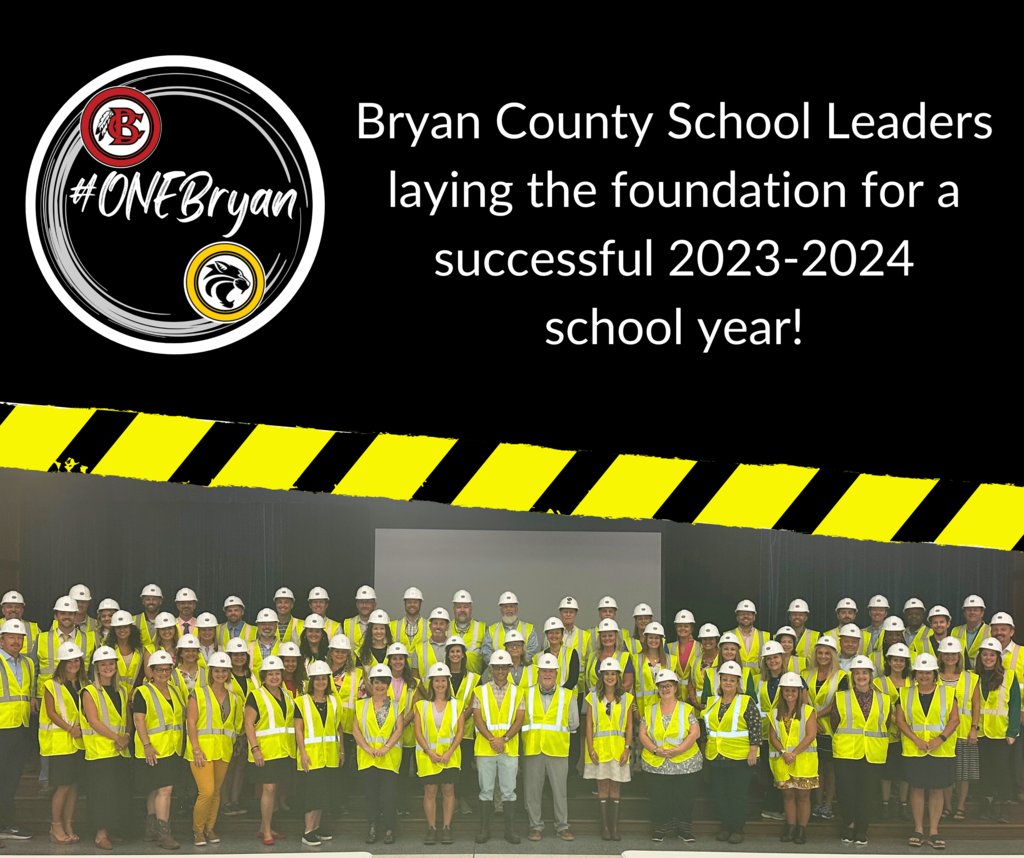 Leaders of Bryan County Schools met Friday for the annual back-to-school leadership meeting. The intense all-day meeting was dedicated to strategic planning to ensure a successful upcoming school year.