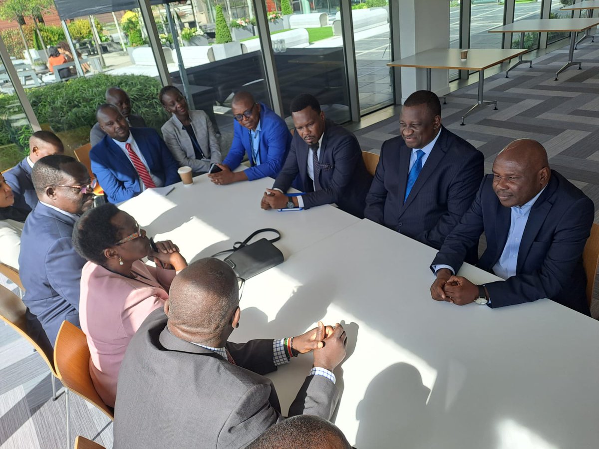 kmakenya's tweet photo. Briefing session of the Kenyan Delegation led by @Waziri_Mvurya @MiBeMa_2022 PS @MaritimeKE at the IMO to support #Kenya candidate @AmbNKarigithu ahead of the upcoming @IMOHQ Secretary General elections @StateHouseKenya @WilliamsRuto @MwaguyaH #newdawn https://t.co/XOxyeC8xyJ