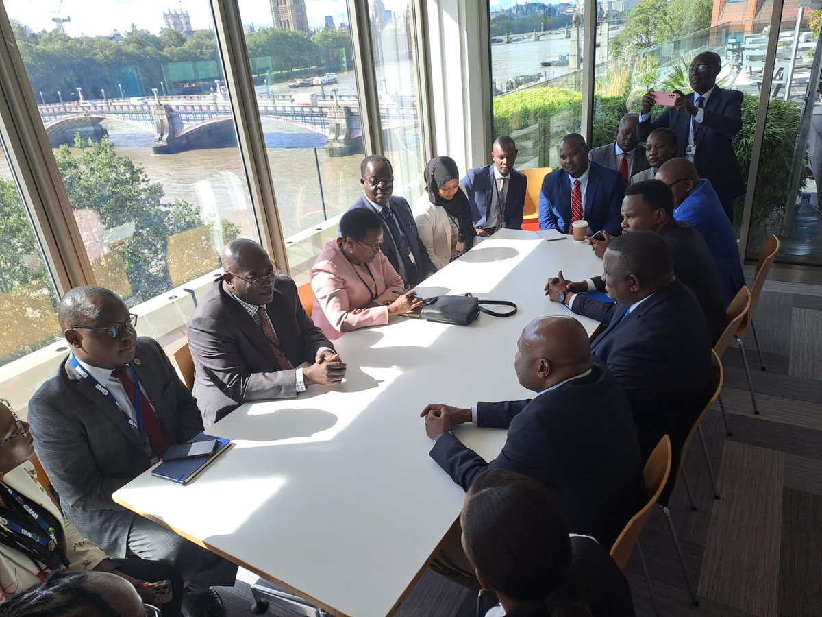 kmakenya's tweet photo. Briefing session of the Kenyan Delegation led by @Waziri_Mvurya @MiBeMa_2022 PS @MaritimeKE at the IMO to support #Kenya candidate @AmbNKarigithu ahead of the upcoming @IMOHQ Secretary General elections @StateHouseKenya @WilliamsRuto @MwaguyaH #newdawn https://t.co/XOxyeC8xyJ