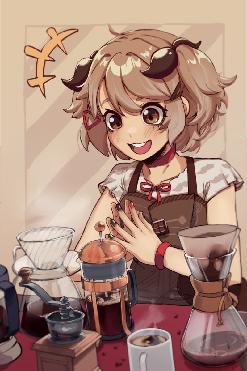 「Coffee experiments for 」|K-Rhaのイラスト