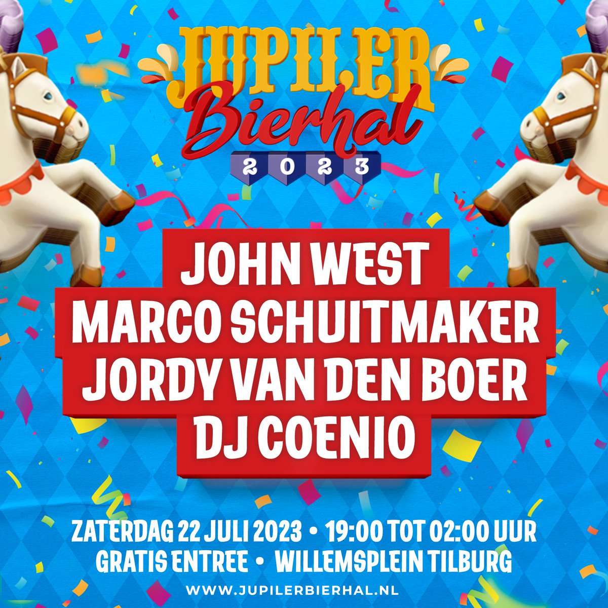 Héé, dat is handig! Alle artiesten, dagen en openingstijden met een aantal swipes binnen handbereik! Bekijk nu het gehele programma aan top artiesten én voel je welkom in de grootste (gratis) attractie van De Tilburgse Kermis ! Welke dagen kunnen wij je verwachten in Bierhal?