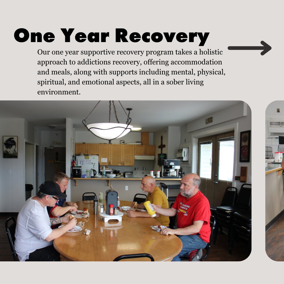 mustardseedcan's tweet photo. Have you heard of the Men's Recovery Program?
Based in Kamloops, our 1 year program takes a holistic approach to addiction. We offer accommodation in a sober living environment, regular meals, & supports for recovery. #Kamloops #MensRecovery #SupportOurMen #HopeGrowsHere https://t.co/x5SVkRSYAh
