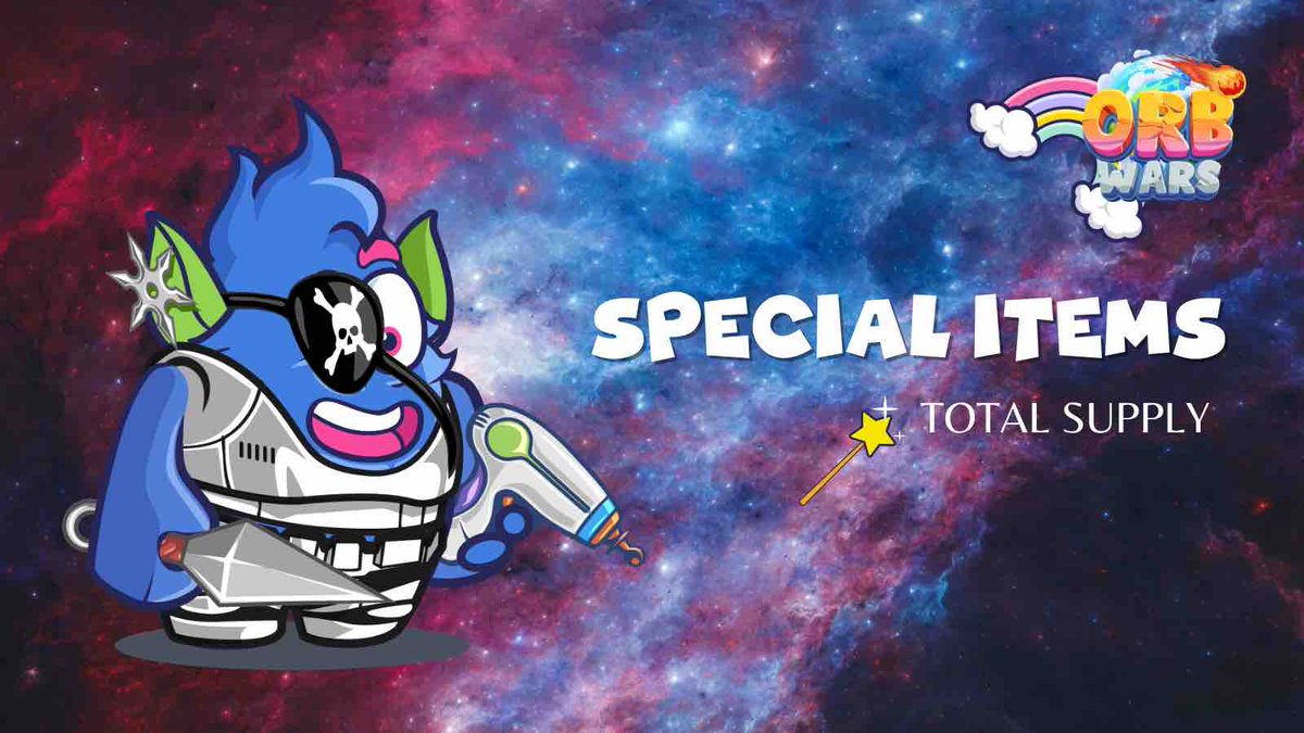 the_orbwars's tweet photo. 📣 Special Item collectors!
🛍️✨The total supply for each special outfit is 1000 items, with 600 items reserved for sale in the form of NFT and 400 available off-chain.
🎁🔥Get your hands on these limited edition items and join the exclusive group of collectors!
#SpecialItems https://t.co/4ng213bCv0