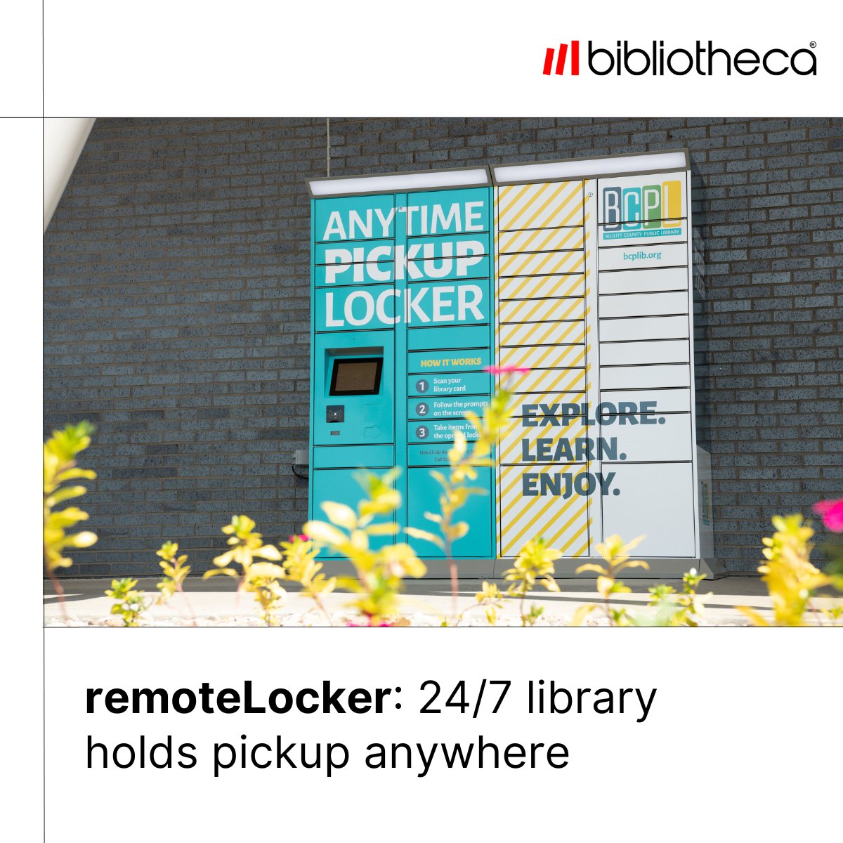 BibliothecaX's tweet photo. Want to see the future of library access in action? π₯ Watch our product demo and discover how remoteLocker can transform your library with convenient browsing, borrowing, and returns anywhere in the community: https://t.co/5f52WCYpjg
#ConvenientAccess #remoteLocker #library https://t.co/UkChnUXJ2k
