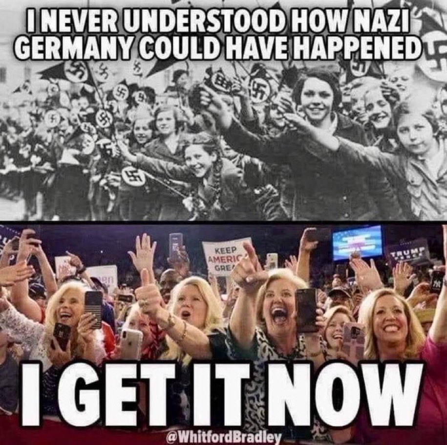‘Nazis didn’t fall out of the sky in January ’33’:  The Holocaust Museum’s director on warning signs of fascism. 

“One of the things I think the museum teaches is that human nature is capable of a lot of bad things…”

“…a lot of people who didn’t originally have anti-Semitic