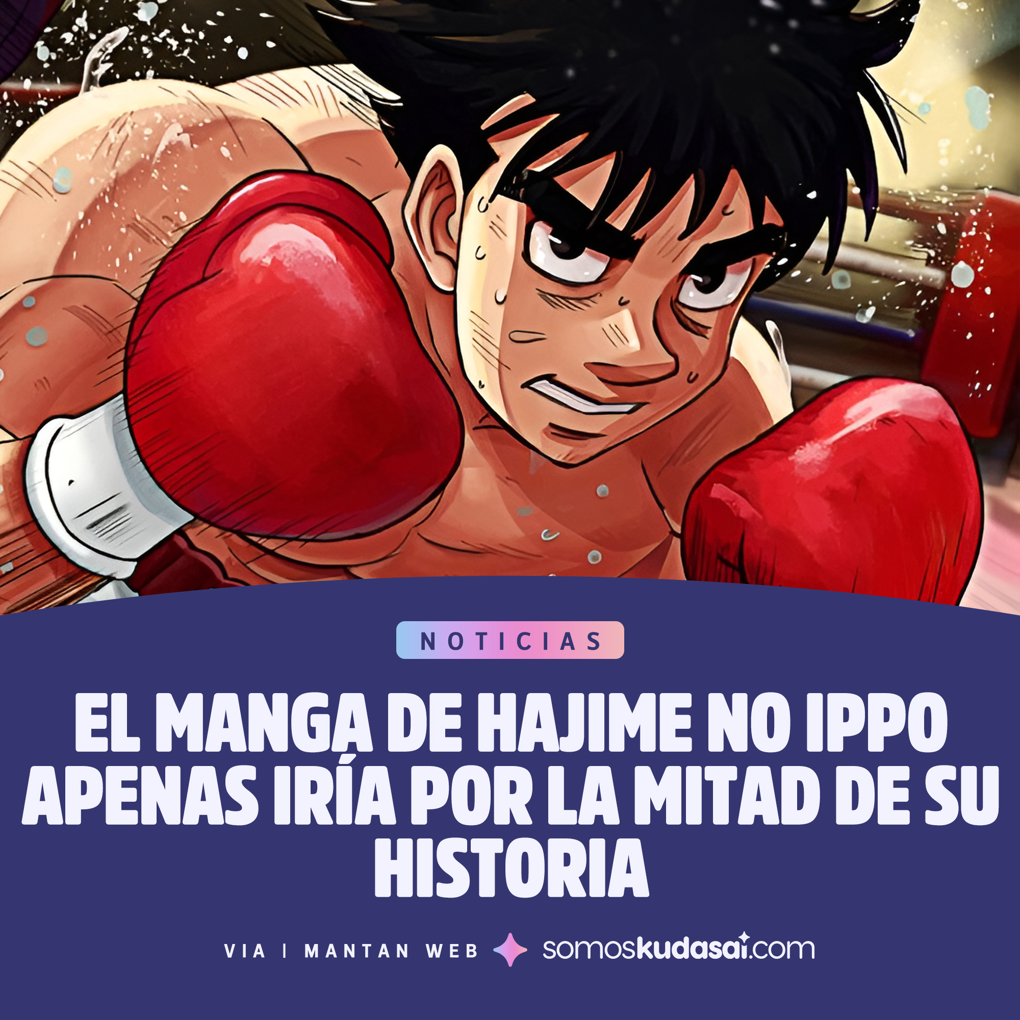 Porque nadie nunca se ha quejado o burlado de la duracion de Hajime no Ippo  pero si de One Piece? Porque al menos con Hajime no Ippo, tantos capitulos  si valen la