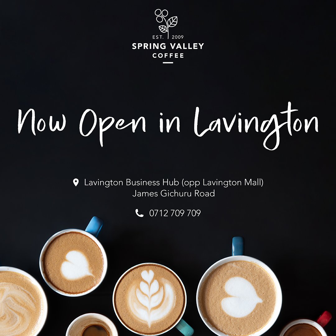 Excited to announce the opening of our café in #Lavington #Nairobi !! 

We have a new look, in a vibrant neighborhood we love, and we can't wait to serve you all the best #specialtycoffee in Kenya 🇰🇪