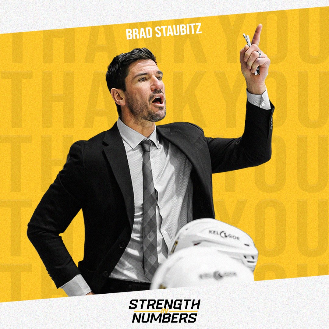StingHockey's tweet photo. Thank You Coach Staubitz 🐝

Sarnia Sting General Manager Dylan Seca announced this morning that Associate Head Coach Brad Staubitz has stepped down from his role with the Hockey Club to relocate to the United States with his family.

Full release: https://t.co/sr6DQHnphe https://t.co/OnZatx7Rkd