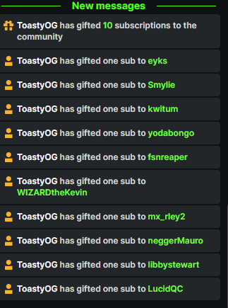 AugusteAuger's tweet image. Anyone need any offline gifted subs on kick?