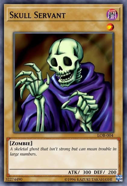 every_ygocard's tweet photo. Skull Servant https://t.co/m4oi8DZE0M