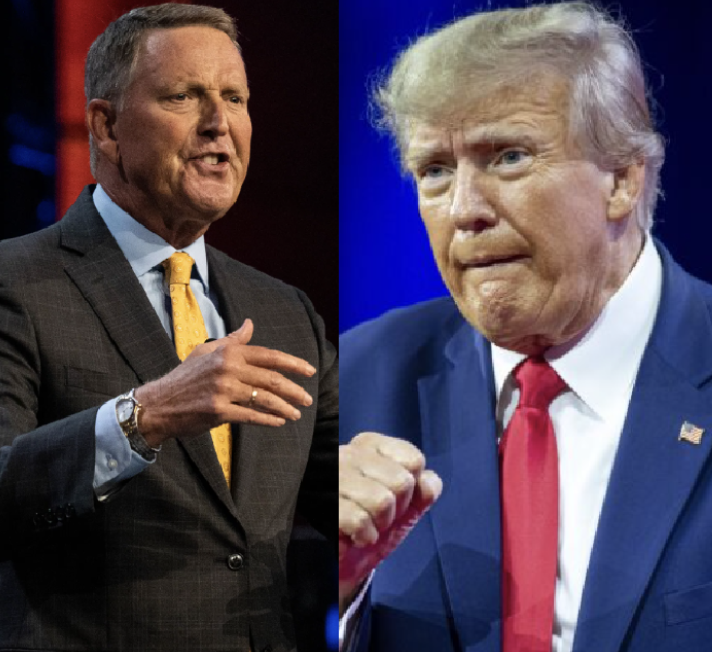 OccupyDemocrats's tweet photo. BREAKING: Donald Trump's week kicks off with a terrible start as a major leader of the Evangelical movement — the so-called "Christians" who were instrumental in electing him in 2016 — says that voters want to "turn the page" and move on from Trump.

The devastating remarks were made in Iowa by Bob Vander Plaats, a hardcore Republican and the president of The Family Leader. 

He said that he was "intrigued and impressed" by floundering candidate Nikki Haley and finds hack entrepreneur candidate Vivek Ramaswamy to be "inspired." 

Vander Plaats also described Ron DeSantis as "in command" which is ironic since DeSantis seems incapable of even commanding his own bizarre facial expressions.

In other words, Vander Plaats is so desperate for a candidate other than Trump that he's voicing support for total losers who stand zero chance of securing the nomination. Importantly though, it shows that Trump's religious right base is gradually evaporating. If they don't show up for him he cannot win.

Disgusting, Vander Plaats said the biggest victory belonged to Iowa's MAGA Governor Kim Reynolds for signing a draconian heartbeat abortion bill. He said that the "biggest loss" belong to Donald Trump "as it becomes more clear" that people want to move on from him.

The days of Donald Trump must end.

Please retweet and ❤️ if you are voting for Joe Biden in 2024 — and follow us on “woke” new Facebook/Twitter competitor Tribel to get ALL of our breaking news alerts sent straight to your phone or tablet. Here’s the link to follow us on Tribel: https://t.co/HnJzSKjCwX
