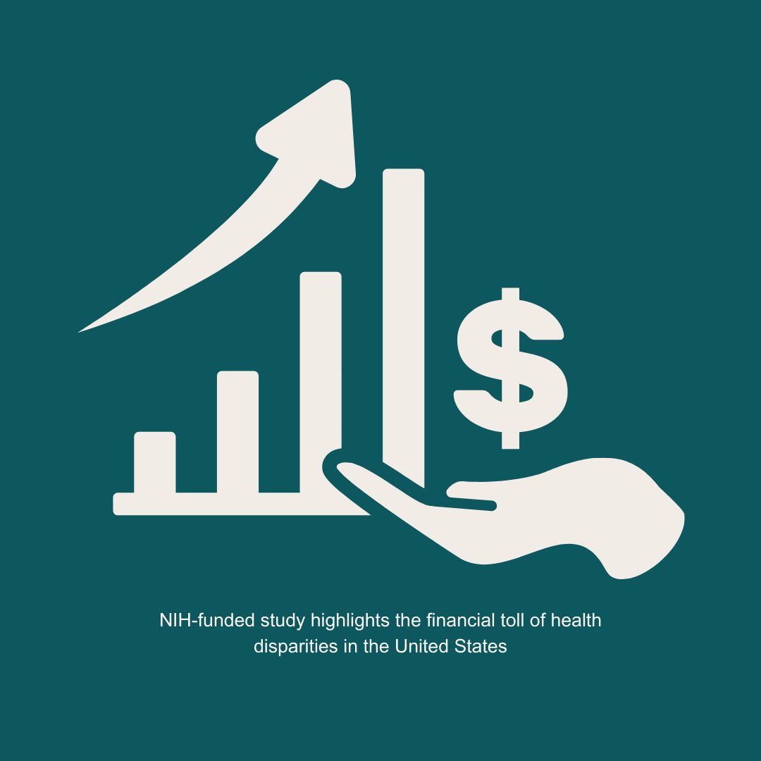 Health disparities take a toll on the U.S. economy and on health plans. Addressing inequities is not only a matter of social good, but is also crucial to sustainable economic growth.  #NIH #healthequity #ESG #DEI