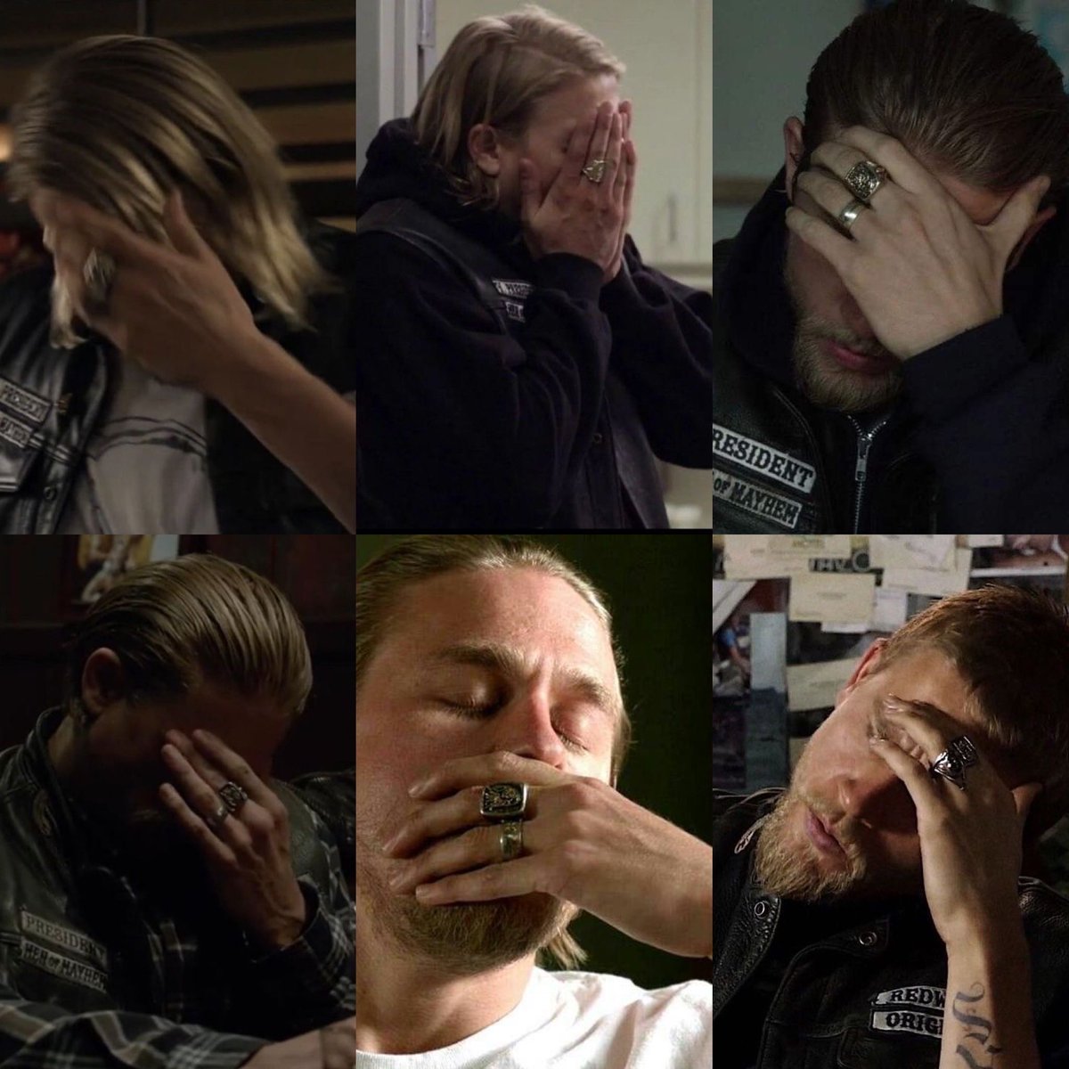 Man crush Monday. Angst at its best. No wonder Jax took the final ride😢
#CharlieHunnam#JaxTeller#SonsofAnarchy#weightoftheworld#SAMCRO
#SOA