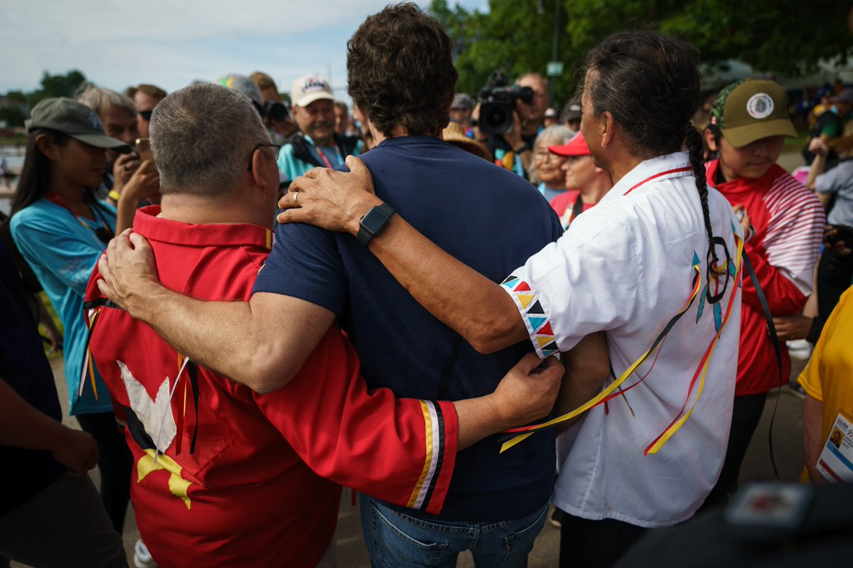 Got out on the water today and saw how passionate, tenacious, and tireless the athletes at the North American Indigenous Games are. Can’t wait to see all that you accomplish this week! #NAIG2023