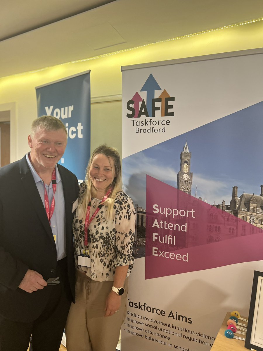 What a great event today. Well done <a href="/wy_vrp/">West Yorkshire Violence Reduction Partnership</a> ! A fab celebration &amp; showcase of work being done to address violence in #WestYorkshire 
A special thank you <a href="/MayorOfWY/">Tracy Brabin, Mayor of West Yorkshire</a> for taking the time to recognise our recent awards! #WYVRP #proud #bradford #YouthJustice <a href="/_YJB/">Youth Justice Board</a> <a href="/AssnYOTmanagers/">Assn of YOT Managers</a> 👏