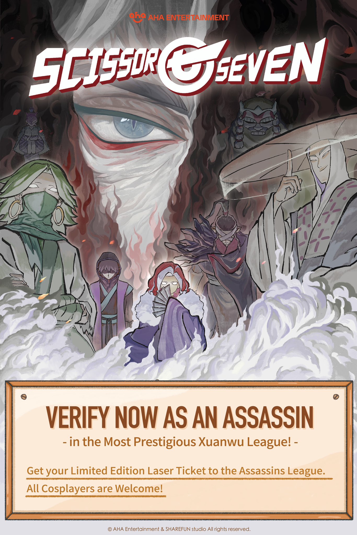 Scissor Seven on Twitter "This one’s for all cosers‼️ The most