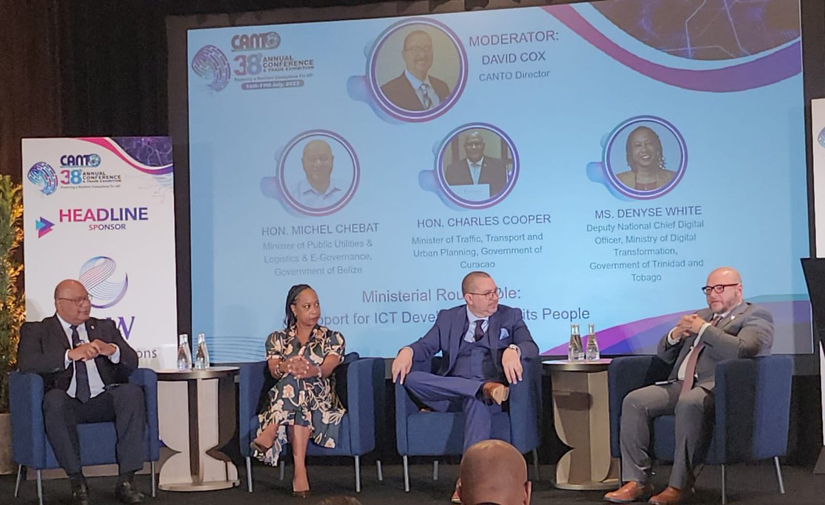 CANTO - 38th Annual Conference &amp; Trade Exhibition.  Sharing the experiences of the Belize Digital Transformation Journey!
