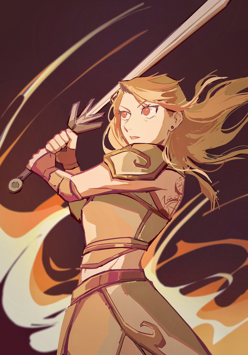 Fighting dragon with you.