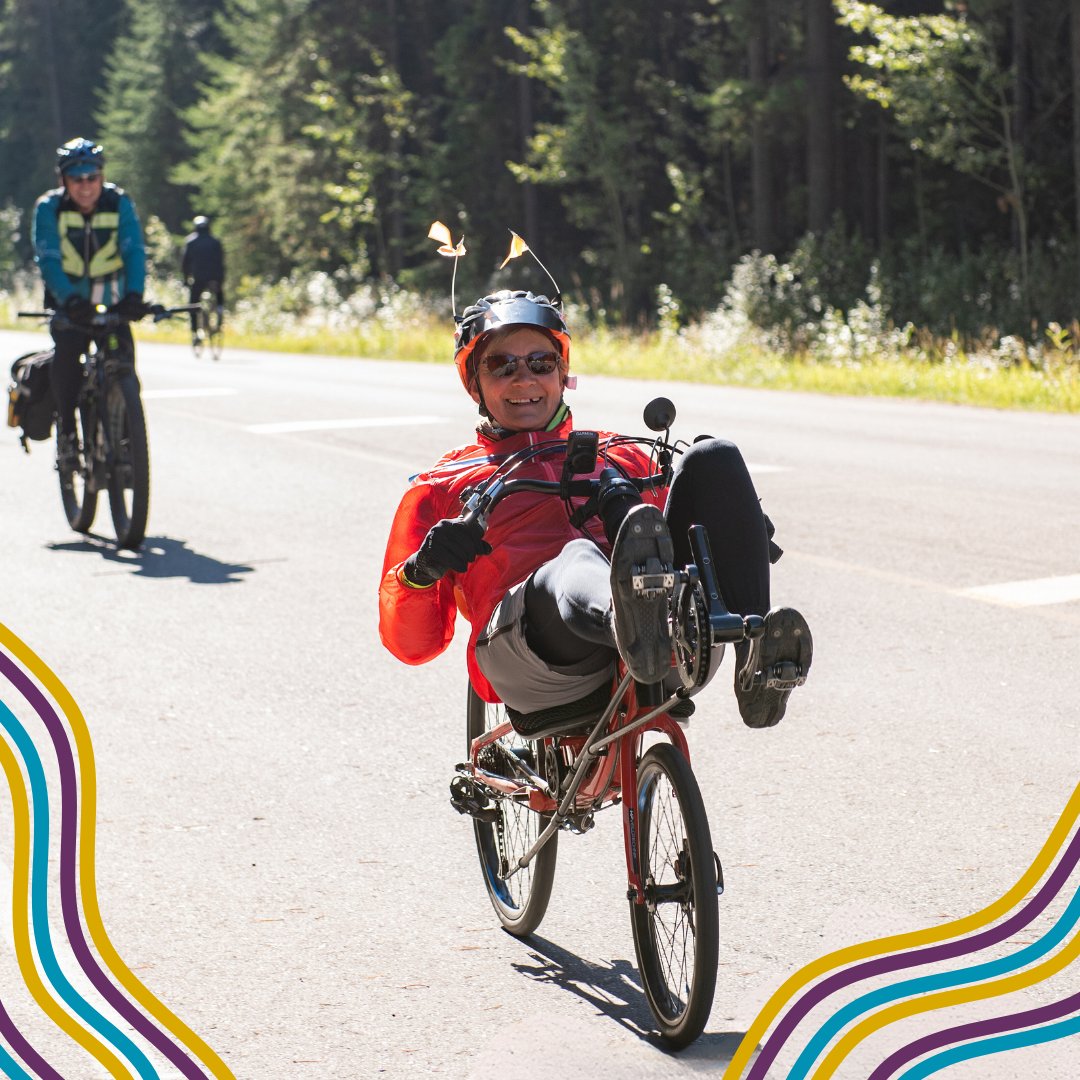 CancerviveAB's tweet photo. 🚴‍♂️🚴‍♀️ Ready to Ride? 🌟🌈

Calling all cycling enthusiasts! 🌟🚲 Choose your wheels and conquer the road for a cause! 🎗️✨ Whether you're a beginner cyclist or a seasoned distance rider, we've got a ride option that's perfect for you.  https://t.co/UWstYUnDXj @BanffNP https://t.co/sfreZU9IW8