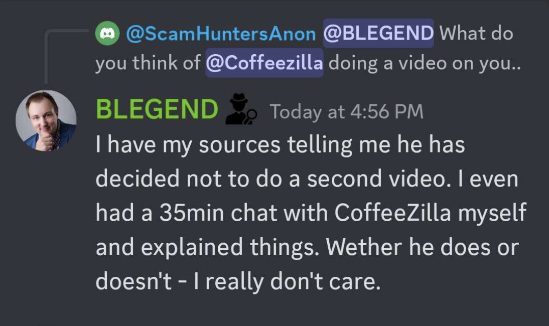 embryzzlement's tweet photo. How long will I be able to keep this lie? 🤔
BTW, I have no sources, this is all me😎
...let the countdown begin⌛️
@BryanLegendCEO aka Bryan Seiler aka #pathologicalLier aka #mentalillness aka Scammer extraordinaire aka Scam Veteran aka @danielxprado's daddy #easymoney https://t.co/qOraPQJhP8