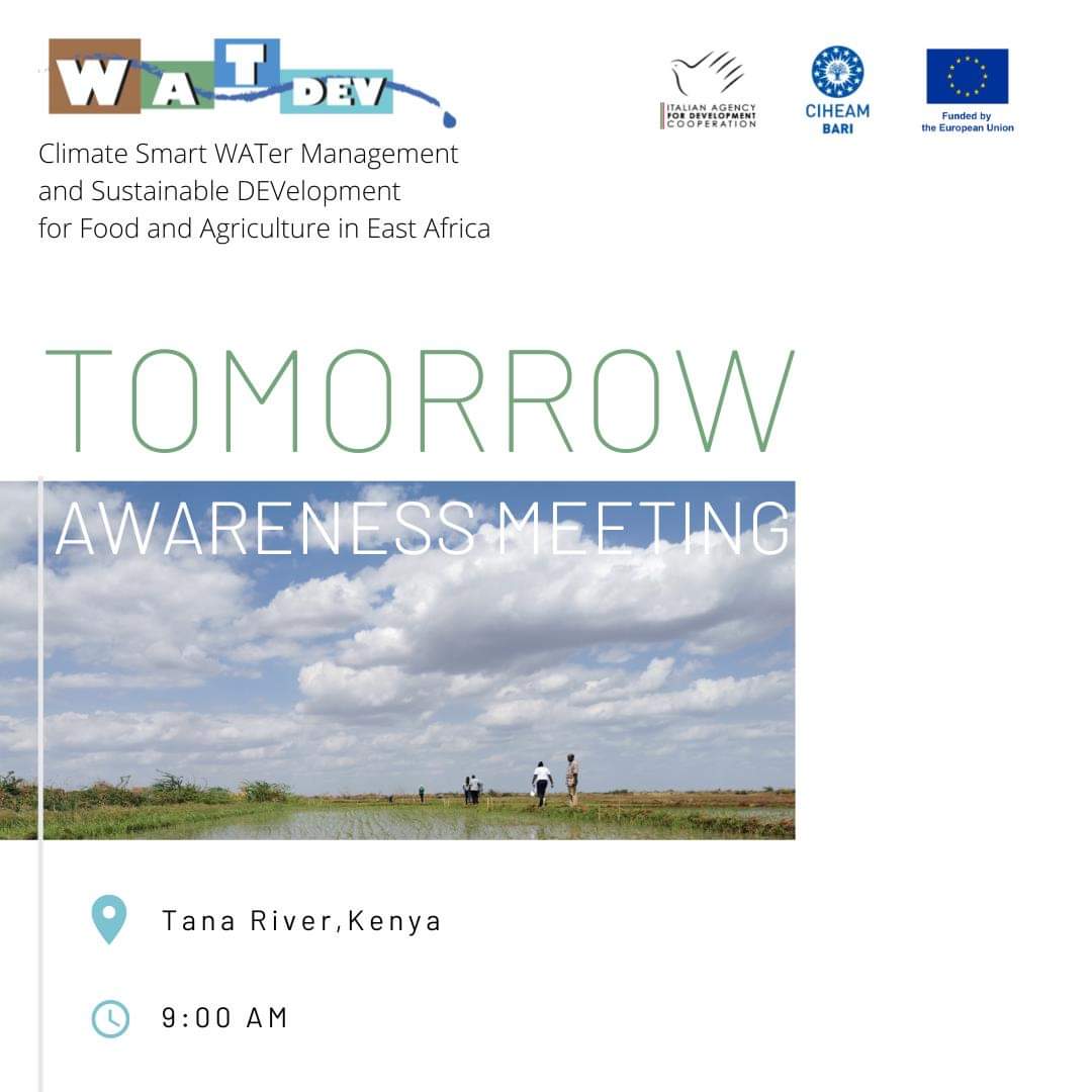 kalromkulima's tweet photo. KALRO in collaboration with @ASARECA will tomorrow be sensitizing farmers and stakeholders from @tanarivercounty on the select BMPs #WaterUsers Associations &amp; #Agroforestry.The awareness meeting will focus on enhancing the implementation of selected BMPs &amp; Innovations
#watdev https://t.co/Dbq8hkzi5y