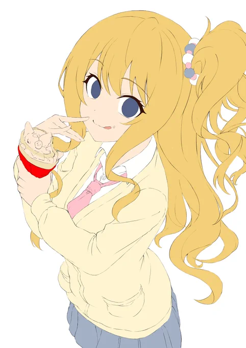 続き下塗りの続きを描きました_φ(・_・最近iPadの挙動がおかしい気がする…まだ使えるから買い換える予定はないけど 