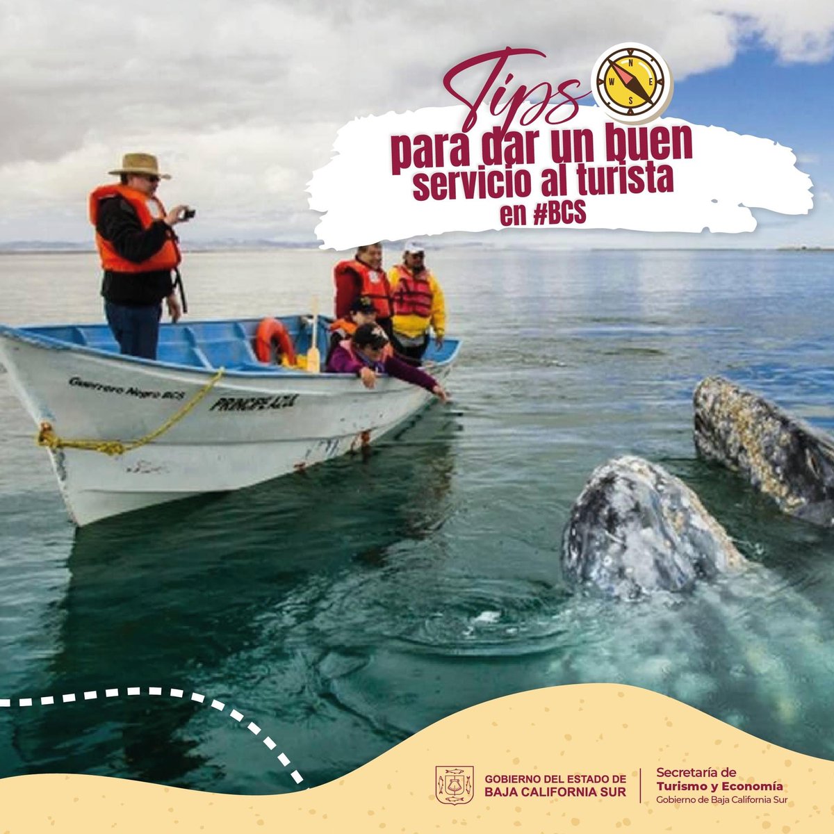 SECTURBCS's tweet photo. 📍 Las vacaciones de verano ya iniciaron, y miles de turistas visitarán los destinos sudcalifornianos, por ello, te compartimos algunas recomendaciones para dar un buen servicio durante su estancia y que esta sea inolvidable. https://t.co/LGCFroW3wx