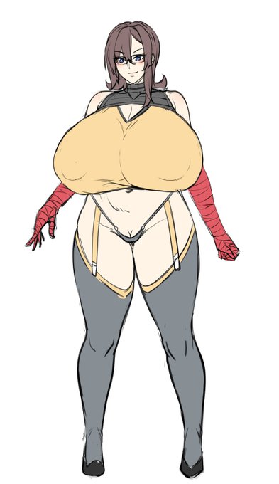 突然のOC
くそでかおっぱい女格闘家 