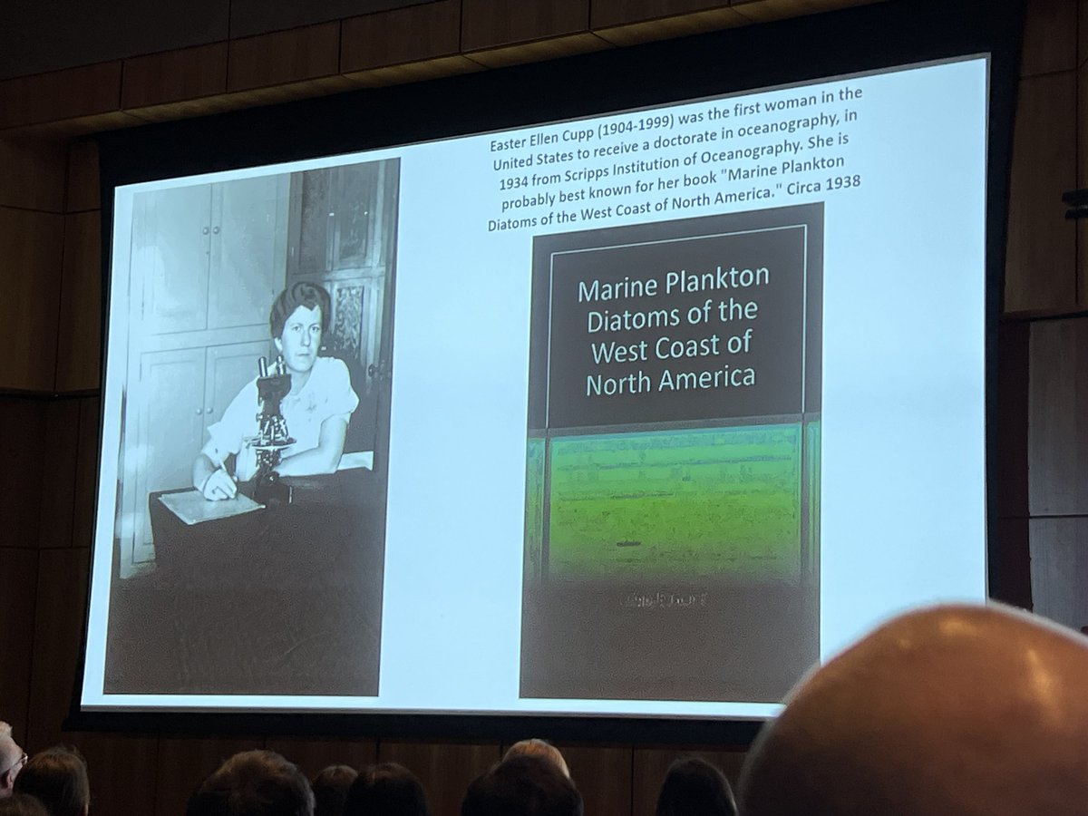 Flora Vincent (@vincentflora) on Twitter photo Molecular Life of Diatoms has started, at the legendary <a href="/Scripps_Ocean/">Scripps Institution of Oceanography</a> ! In front of the sea, & with a great intro by <a href="/andreweallen/">Andrew E. Allen</a>: turns out the first women to receive a PhD in the US was… a diatom biologist !!! 🥳 and tribute to M. Hildebrand…scripps.ucsd.edu/news/obituary-…
#MLD7 Molecular Life of Diatoms has started, at the legendary <a href="/Scripps_Ocean/">Scripps Institution of Oceanography</a> ! In front of the sea, & with a great intro by <a href="/andreweallen/">Andrew E. Allen</a>: turns out the first women to receive a PhD in the US was… a diatom biologist !!! 🥳 and tribute to M. Hildebrand…scripps.ucsd.edu/news/obituary-…
#MLD7