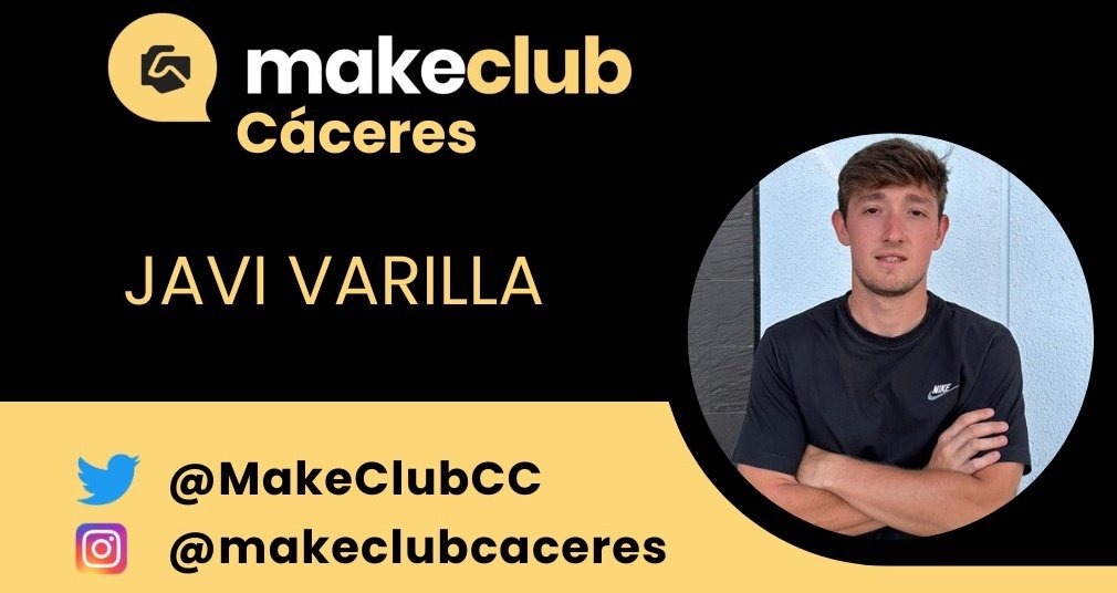 MakeClubApp's tweet photo. FRANQUICIA DE CÁCERES !!

@javivarilla8 y @20Chewi son los que se quedan la provincia extremeña !! 
🟢⚪⚫

Bienvenidos a la familia !!!
💛🤍🖤 https://t.co/yHKfEAgNNW