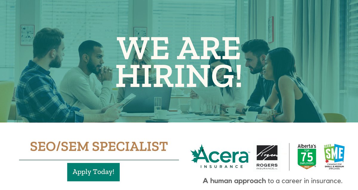 We are looking for a talented digital marketing professional with SEO/SEM experience to join our Marketing and Communications team. This role uses data-driven insight to build, deploy, measure, and improve marketing initiatives. Learn more: loom.ly/UtF9Lec