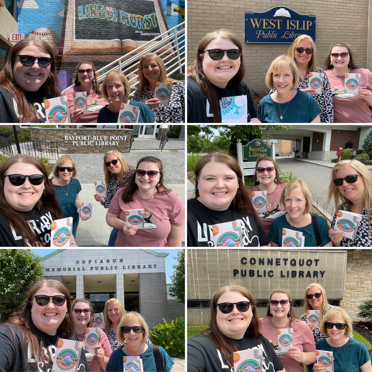Escml's tweet image. Some of our staff members have been participating in the Suffolk Libraries&apos; Summer Tour together! 😎 They&apos;ve visited 20 libraries so far and are having a blast!

#SuffolkLibraryTour #SummerLibraryTour23