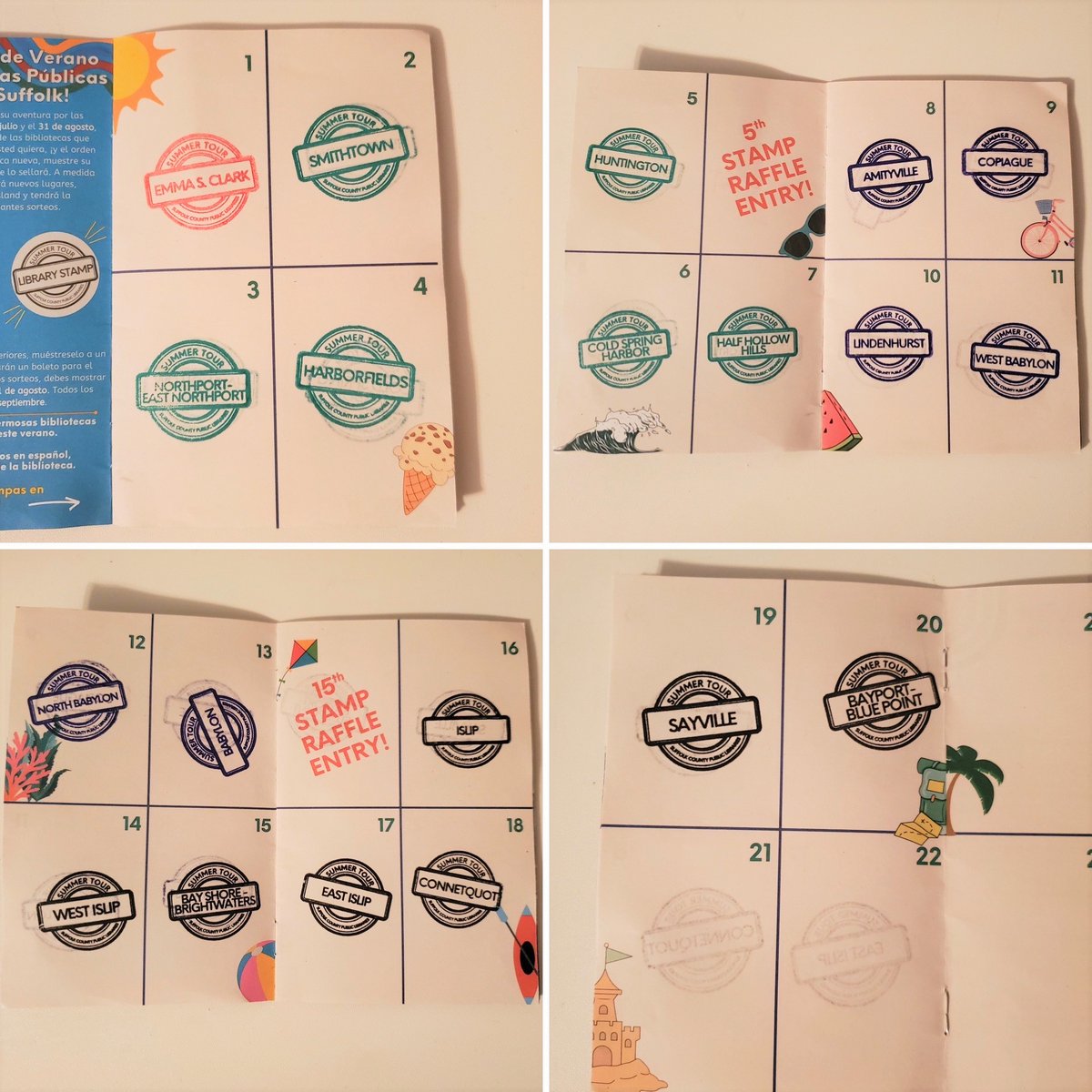 Escml's tweet image. Some of our staff members have been participating in the Suffolk Libraries&apos; Summer Tour together! 😎 They&apos;ve visited 20 libraries so far and are having a blast!

#SuffolkLibraryTour #SummerLibraryTour23