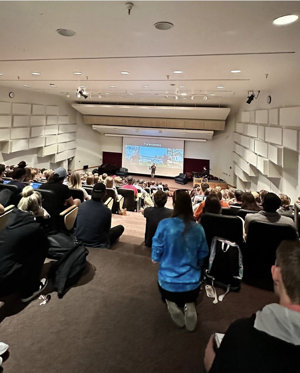 daveallred_'s tweet photo. Back in October it was fun stepping back onto a university campus and sharing with 400 young entrepreneurs the lessons and principles I’ve learned over the last 2 decades of my own entrepreneurship journey! THX for the invite BYU and looking forward to next time 👌🏼

“Entrepreneurship is living a few years of your life like most people won’t, so you can spend the rest of your life like most people can’t.” –Warren G. Tracy

“Entrepreneurship is about turning what excites you in life into capital so that you can do more of it and move forward with it.” –Richard Branson

“Entrepreneurs are risk takers, willing to roll the dice with their money or reputation on the line in support of an idea or enterprise. They willingly assume responsibility for the success or failure of a venture and are answerable for all its facets.” –Victor Kiam

How do you define what it means to be an entrepreneur?

#entrepreneurship
#collegedropout
#schoolofhardknocks