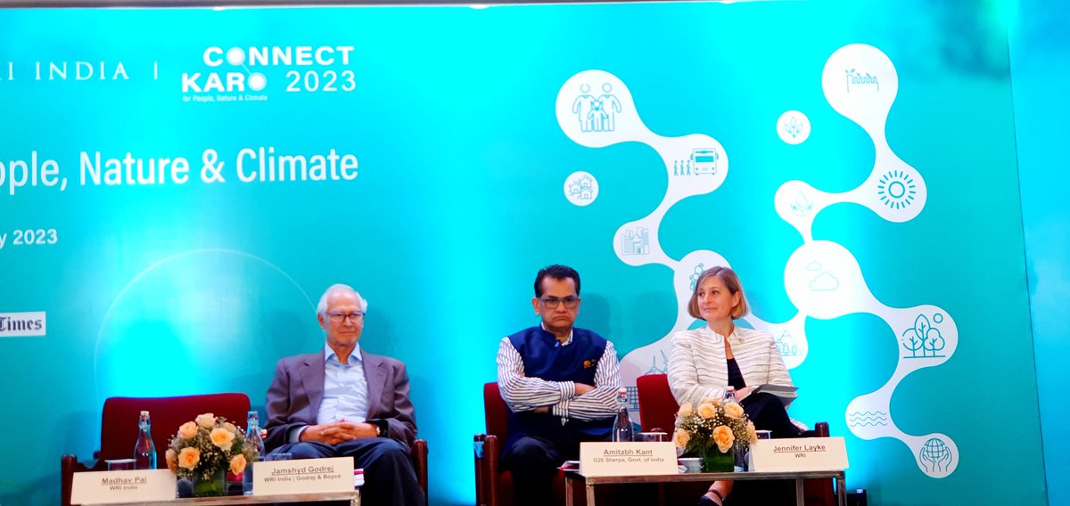 Excellent first day at #ConnectKaro 
Great discussions and sharing 

<a href="/WRIIndia/">WRI India</a> #EnergyTransition #Sustainability <a href="/JRanganathanWRI/">Janet Ranganathan</a> <a href="/SvVeldhoven/">Stientje v Veldhoven</a> <a href="/JeffreyPrins/">Jeffrey Prins</a> <a href="/krishnandeepak1/">deepak krishnan</a> <a href="/RebekahGShirley/">Dr. Rebekah Shirley</a>  <a href="/UlkaKelkar/">Ulka Kelkar</a> <a href="/PawanMulukutla/">Pawan Mulukutla</a> <a href="/AshwiniHingne/">Ashwini Hingne</a> <a href="/khamoshrewa/">Ruchika Singh</a>