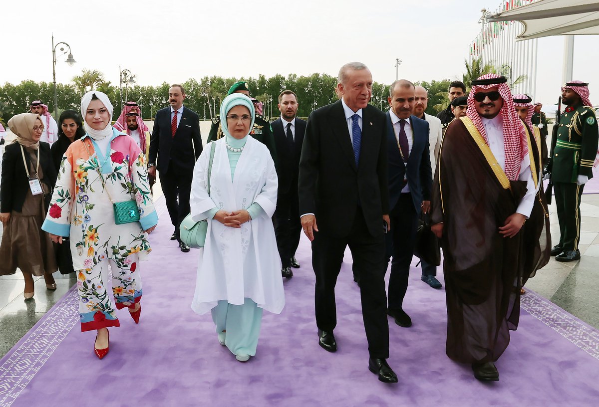 MowliidHaji's tweet photo. #UPDATE: #Turkey’s President Recep Tayyip #Erdogan has arrived in #SaudiArabia’s city of #Jeddah as he begins his three-day tour of the #Gulf region. https://t.co/M0b7ENWcaT