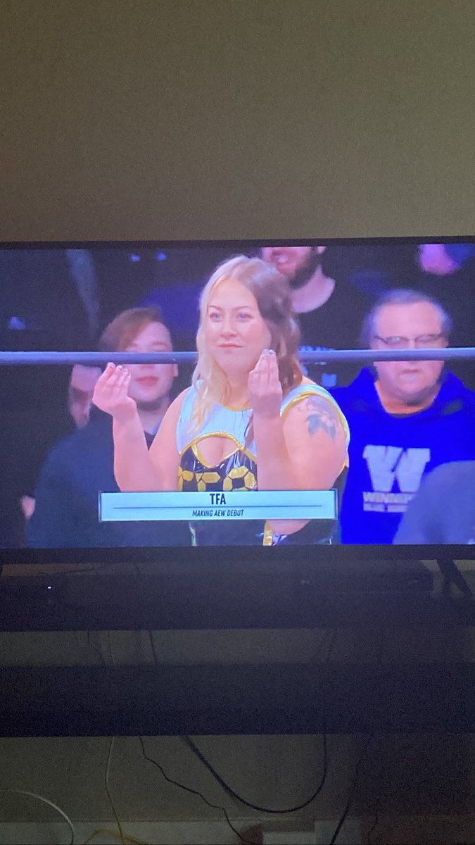 MattJHenson's tweet photo. Sending the biggest happiest of birthdays to my buddy, @TFAwrestling! 🧮❤️😊
I am so happy and proud of everything you’ve accomplished in your pro wrestling career and it’s been so much fun meeting you/seeing you wrestle at #DefyPDX and debuting for #AEW!
Have the best day! https://t.co/QBjY5CdmZV