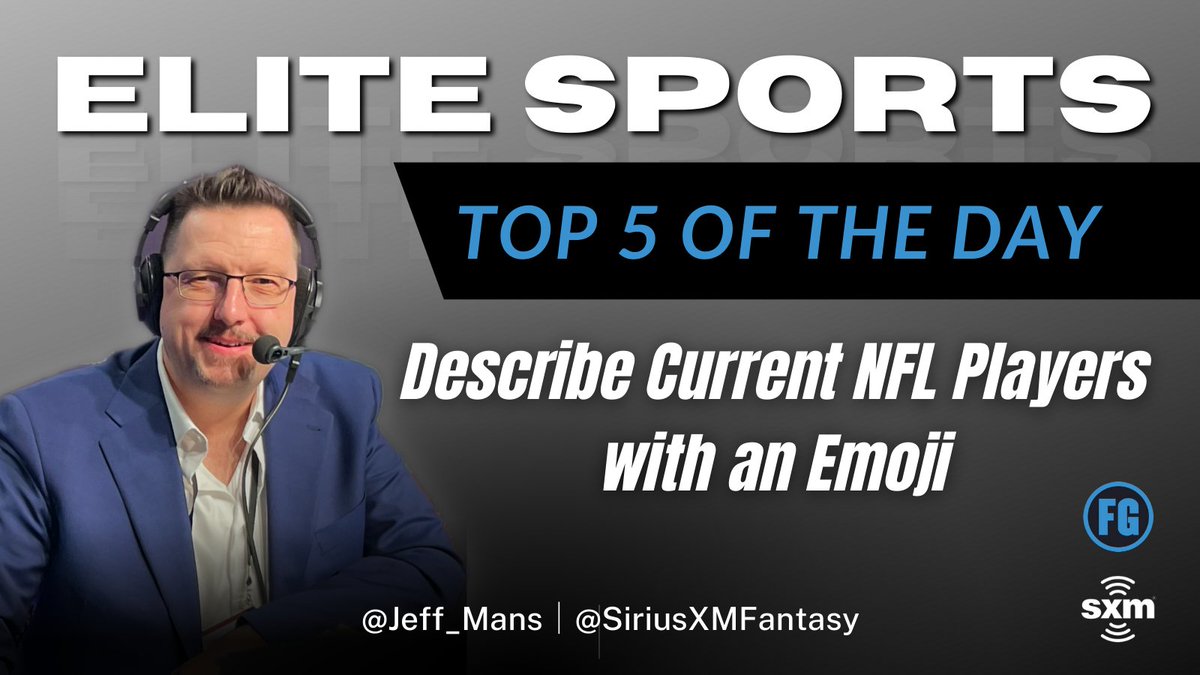Fantasy Sports Radio on Twitter "It's WorldEmojiDay! The Elite Sports