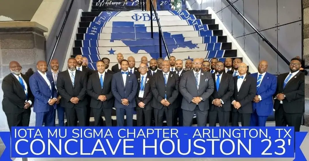 ArlingtonSigmas's tweet photo. Iota Mu Sigma had a great and productive week during #PBSConclaveHTX23 it's was great to meet and fellowship with the Brothers from across the world & handle the business of the Fraternity. We hope all the Brothers & guests made it home safely. #PBS1914 #GOMAB #BluPhi https://t.co/TioMheBGIi