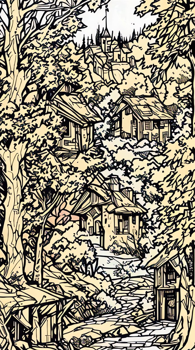 BadToxic's tweet photo. #Castle in #InkPunk #Mountain #Scenery via #Auto1111 #StableDiffusion #InkpunkDiffusion v2 #LoRA #LoRAInk #safetensors #Deforum v3.0 DPM++2M Karras on PC #mountainScenery #beautiful #forest #ink #inkArt #nvinkpunk #masterpiece #TextToVideo #AI #AIArt #Art #Kunst https://t.co/MzsACM0JoH