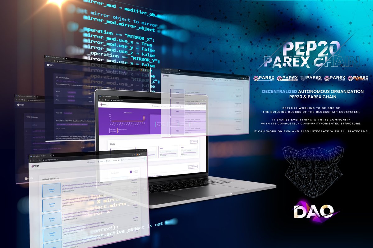 Hello Fam! ❤️

The testnet is almost ready. We also present our biggest piece to u.

We must now work to increase participation in the airdrop.🧲

Days to MAINNET. ⛓⚒
Very exciting.🧨

 It comes with great works. 👀

testnet.parexscan.io